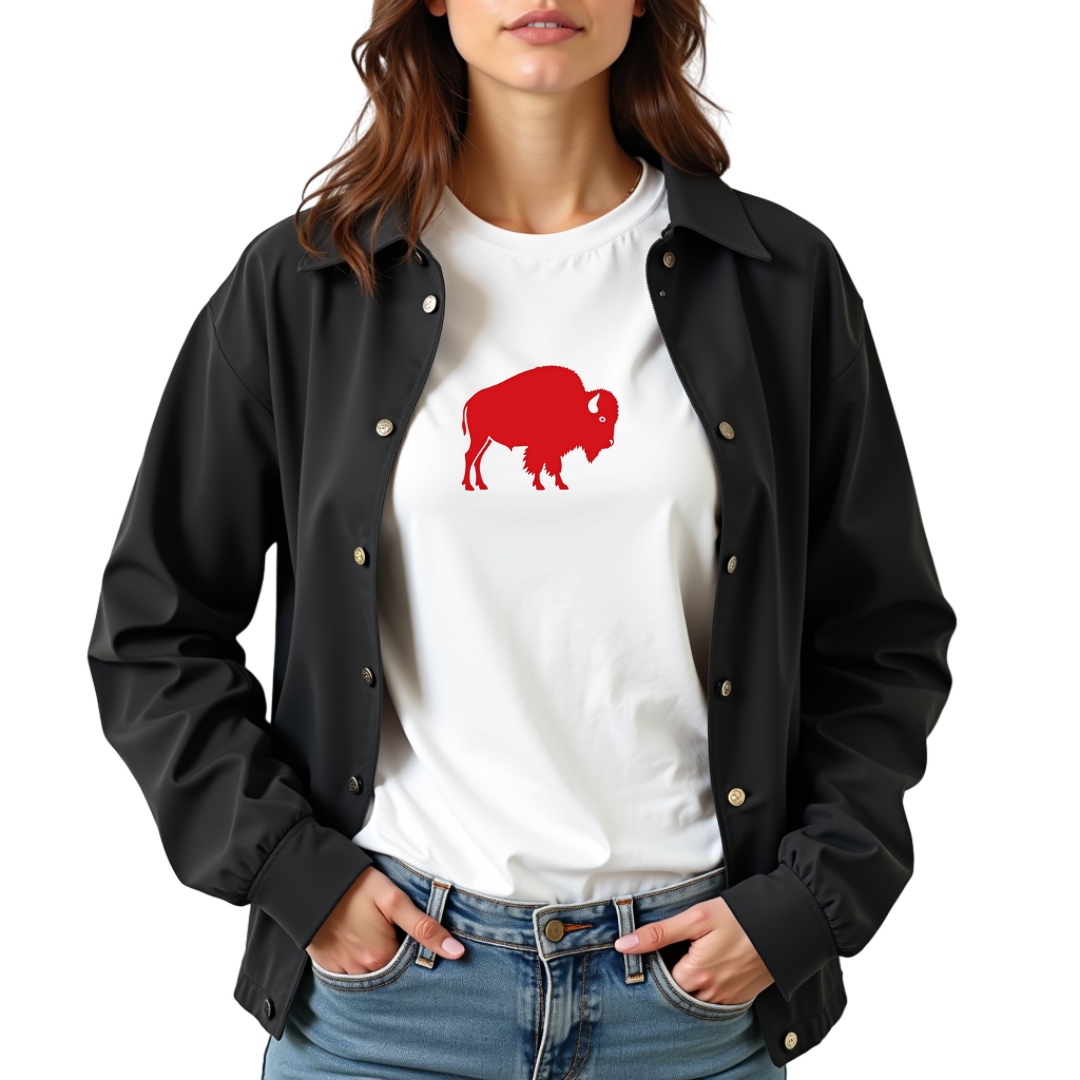 Bold Bison Graphic Softstyle T-Shirt