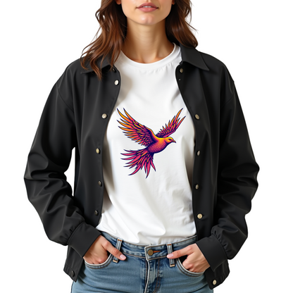 Bird in flight Softstyle T-Shirt – Birds Lover's