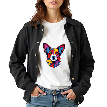 Butterfly Dog Softstyle T-Shirt