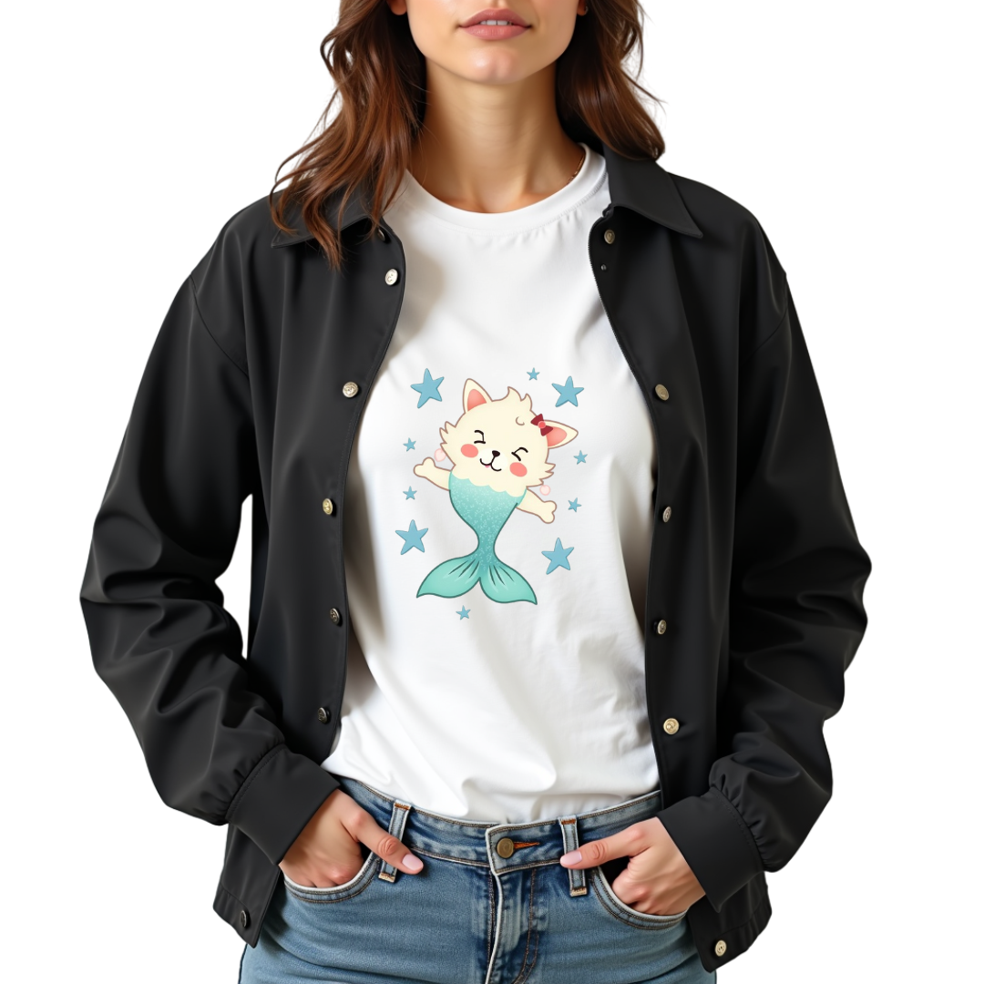 Dog Mermaid Softstyle T-Shirt