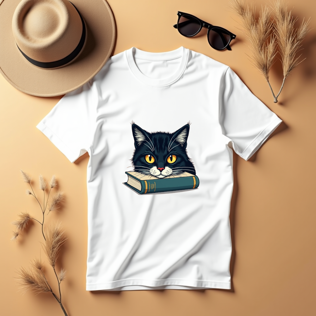 Cat Stare Softstyle T-Shirt