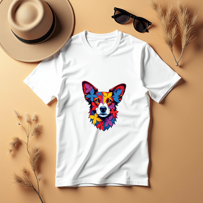 Butterfly Dog Softstyle T-Shirt