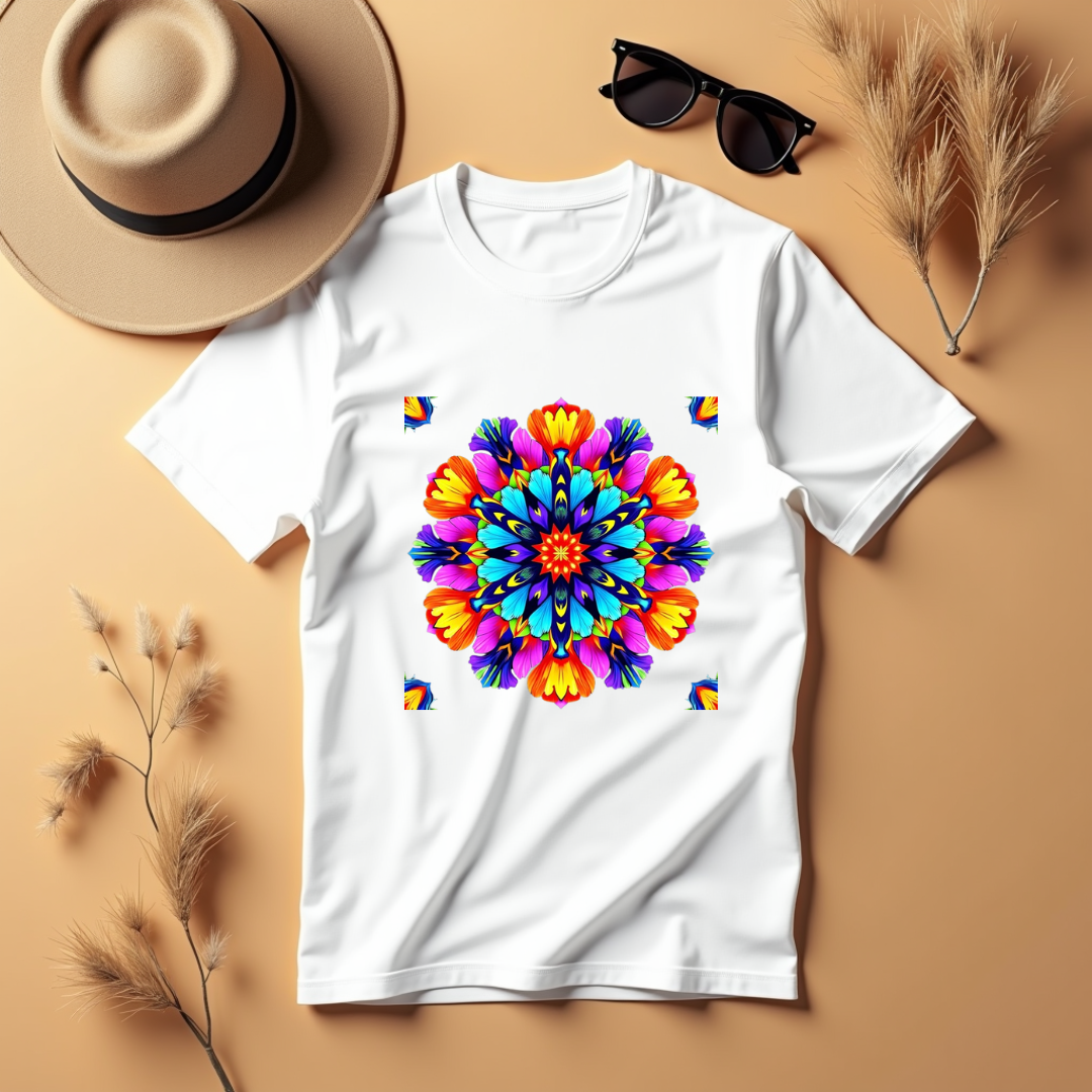 Psychedelic Harmony Graphic Softstyle T-Shirt