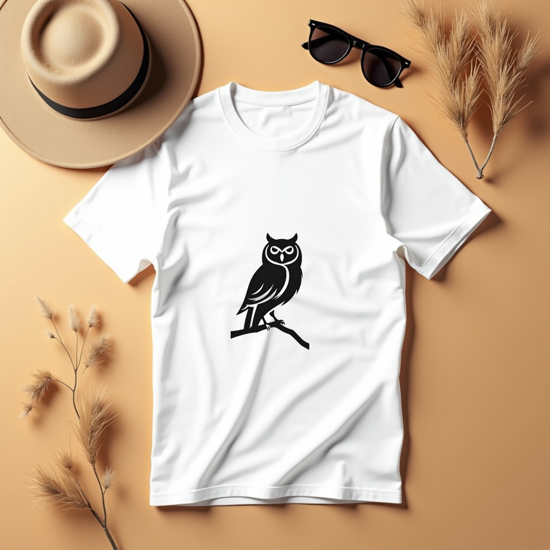 Owl Graphic Softstyle T-Shirt – Birds Lover's Apparel