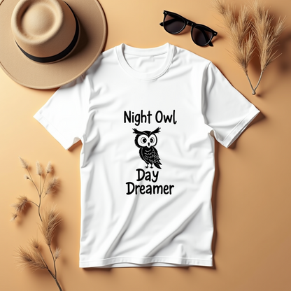 Night Owl Graphic Softstyle T-Shirt