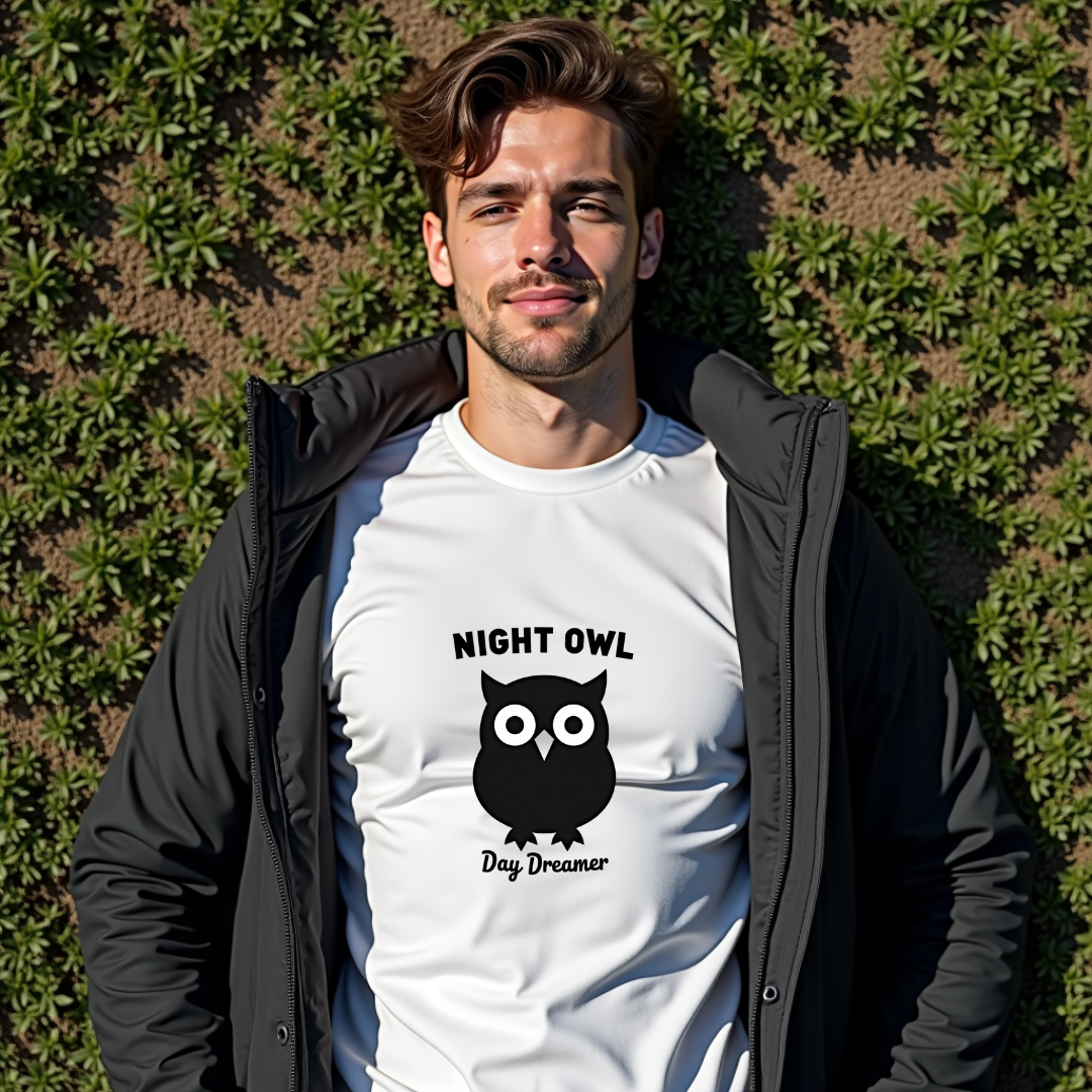 Night Owl Day Dreamer Graphic Softstyle T-Shirt