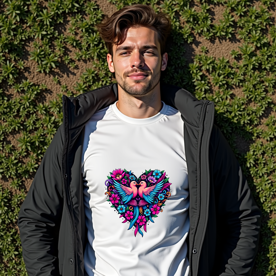 Love Birds Softstyle T-Shirt – Birds Lover's