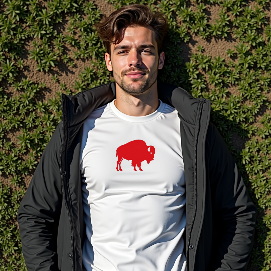 Bold Bison Graphic Softstyle T-Shirt