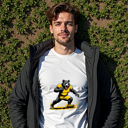 Touchdown Bear Softstyle T-Shirt