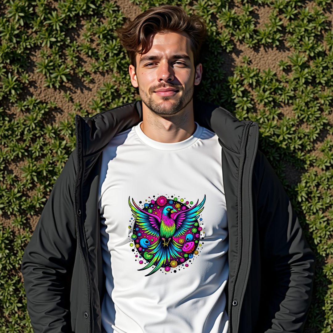 Psyched Bird Softstyle T-Shirt – Birds Lover's