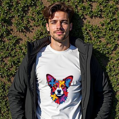 Butterfly Dog Softstyle T-Shirt