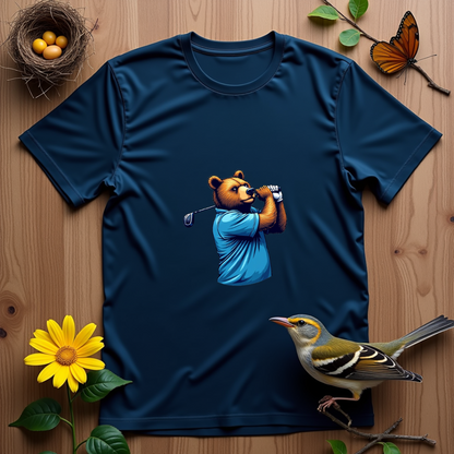 Bear Golfer Softstyle T-Shirt