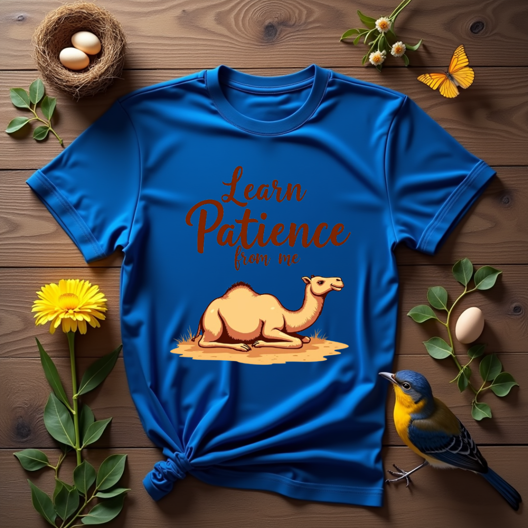 Patience Camel Graphic Softstyle T-Shirt