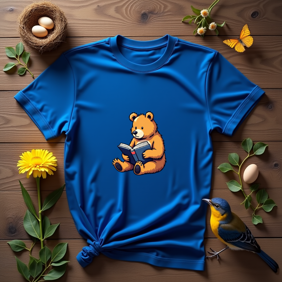 Bear Bookworm Softstyle T-Shirt