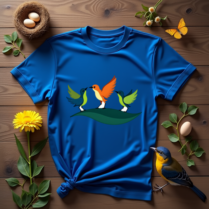 Dance of Birds Graphic Softstyle T-Shirt