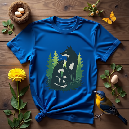 Wolf Nature Graphic Softstyle T-Shirt