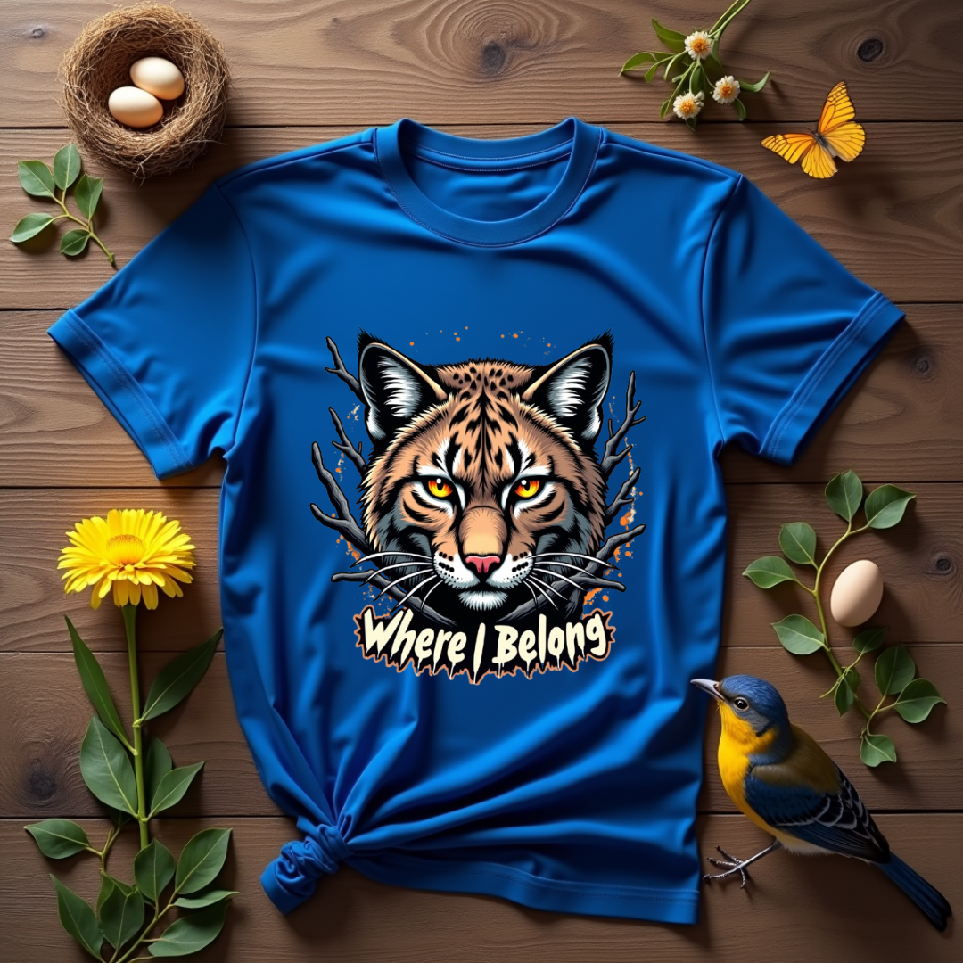 Wild Spirit Graphic Softstyle T-Shirt- Cat Lovers