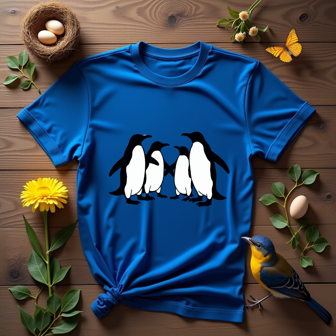 Dance Penguins Graphic Softstyle T-Shirt