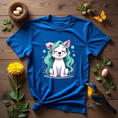 Mermaid Pooch Graphic Softstyle T-Shirt