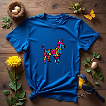 Psychedelic Pupper Softstyle T-Shirt