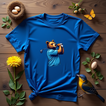 Bear Golfer Softstyle T-Shirt