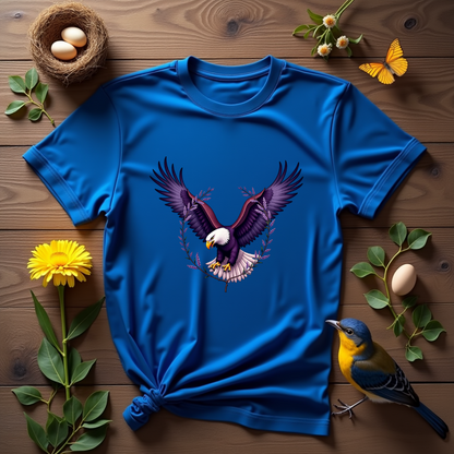 Botanical Eagle Graphic Softstyle T-Shirt