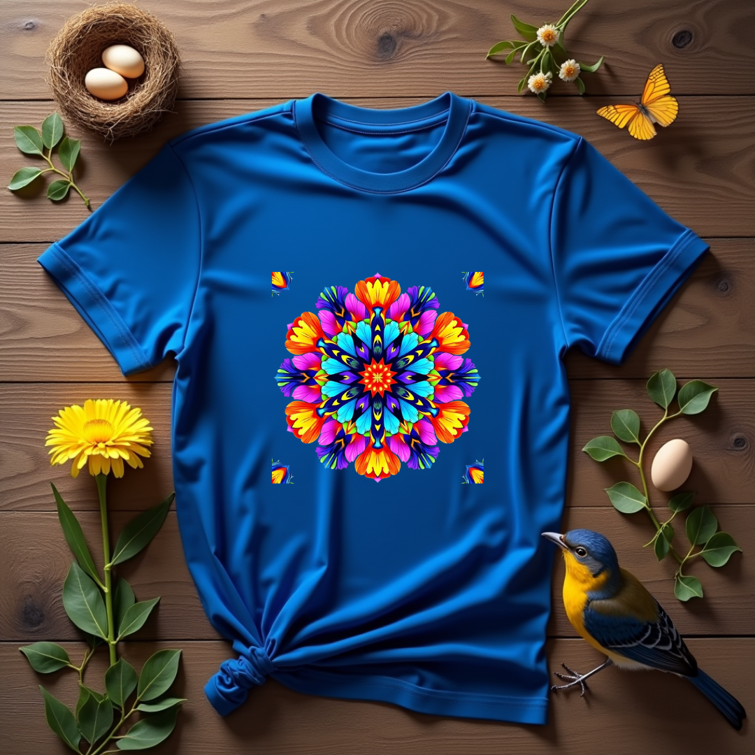 Psychedelic Harmony Graphic Softstyle T-Shirt