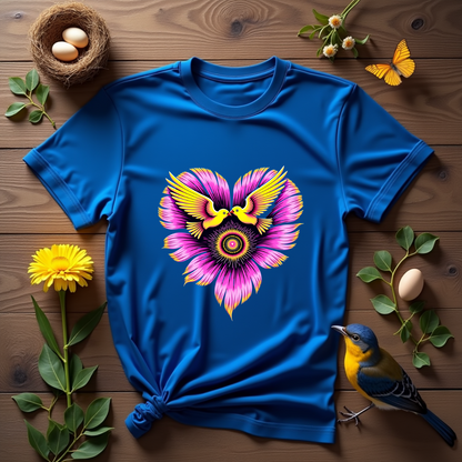 Psychedelic Heart Softstyle T-Shirt