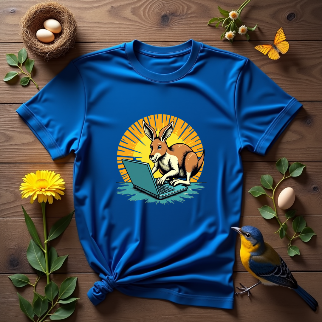 Kangaroo Hustle Graphic Softstyle T-Shirt