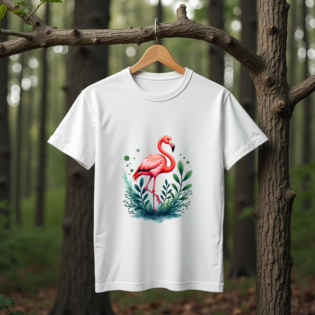 Flamingo Dream Graphic Softstyle T-Shirt