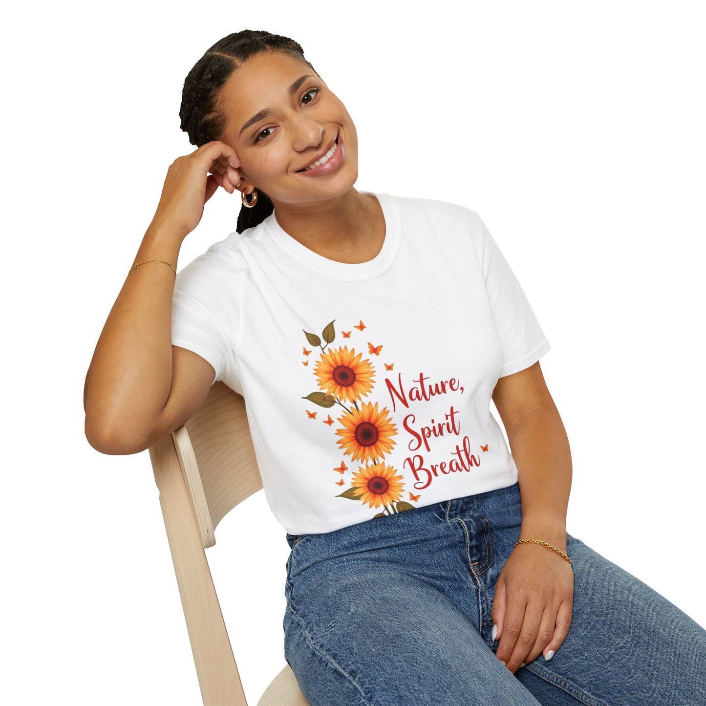 Sunflower Serenity  Softstyle T-Shirt –