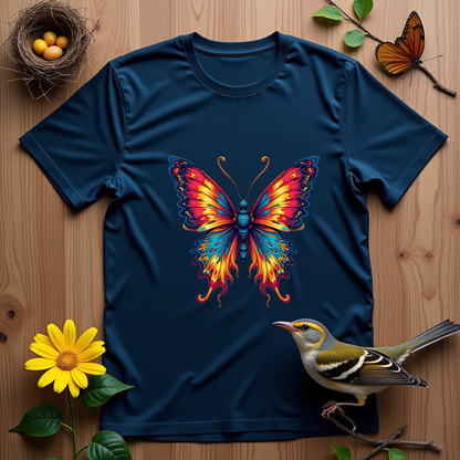 Vibrant colors Butterfly Softstyle T-Shirt