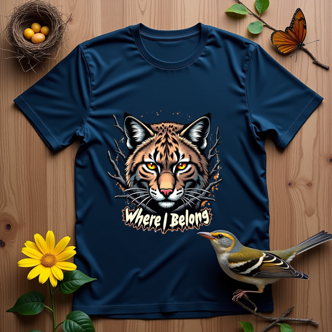 Wild Spirit Graphic Softstyle T-Shirt- Cat Lovers