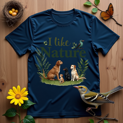 Typography Meets Nature Softstyle T-Shirt –