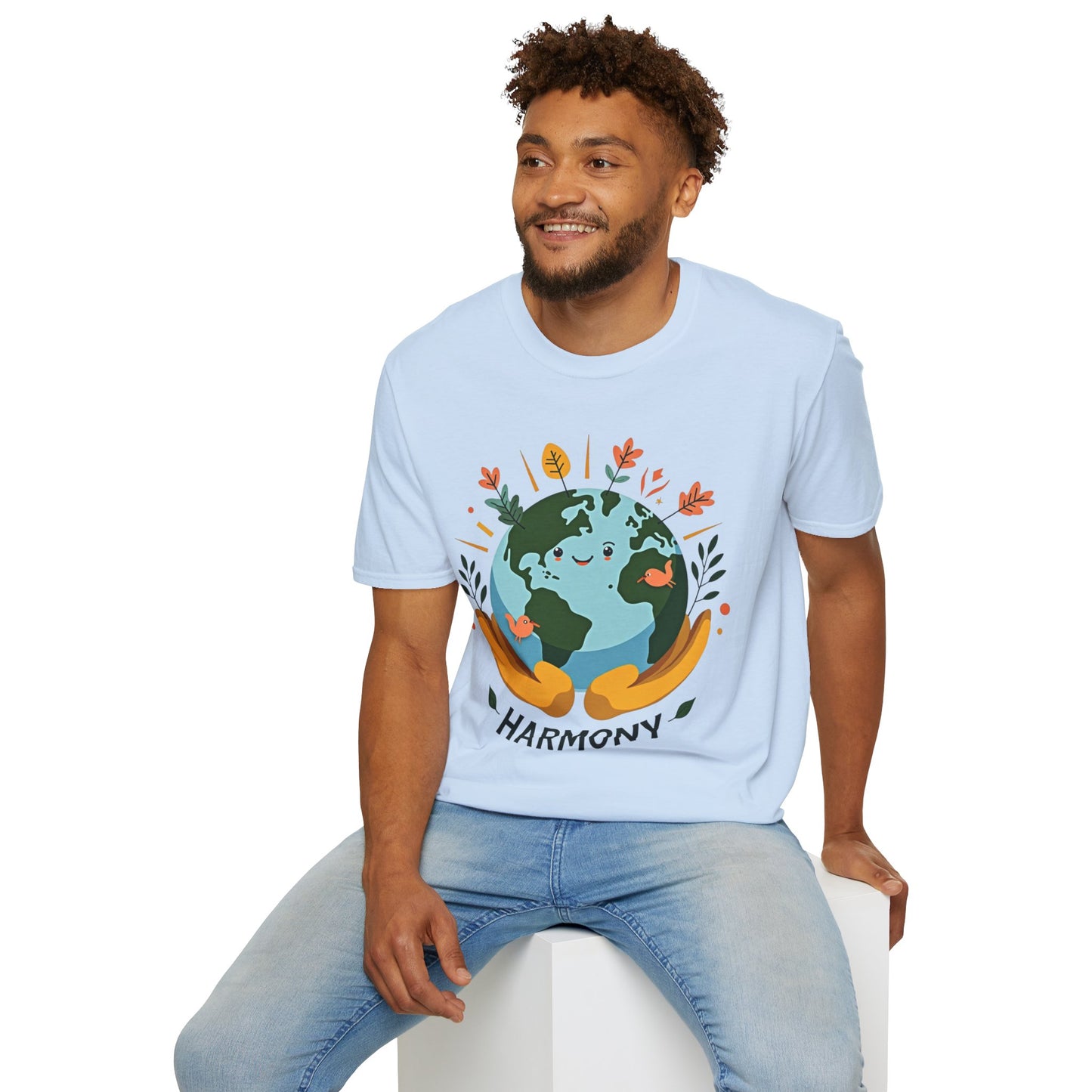 Earth Smiles Softstyle T-Shirt –