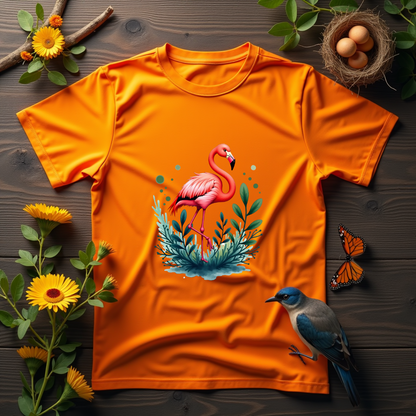 Flamingo Dream Graphic Softstyle T-Shirt