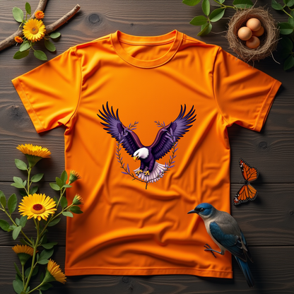 Botanical Eagle Graphic Softstyle T-Shirt