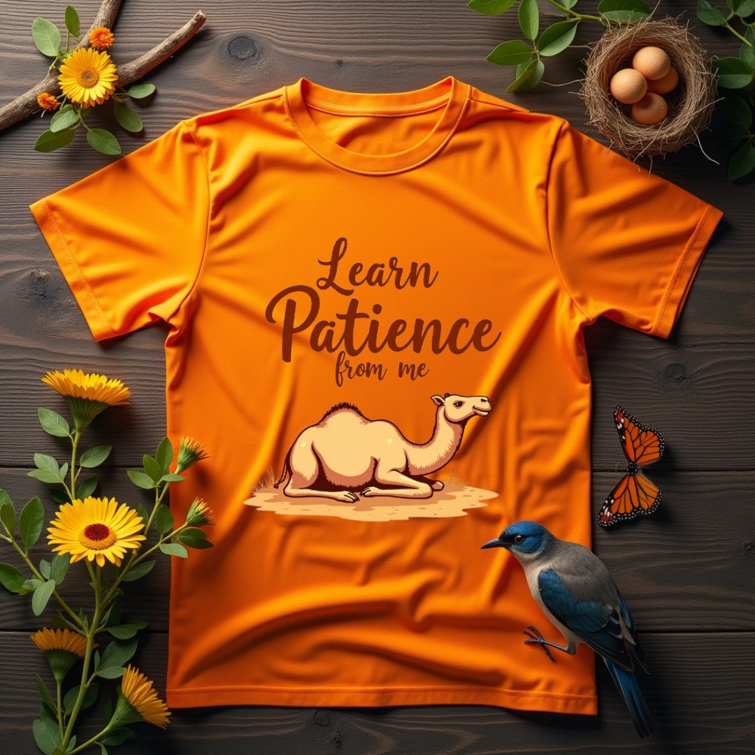 Patience Camel Graphic Softstyle T-Shirt