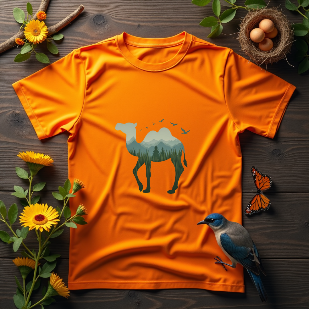 Nature's Came, Birds l Graphic Softstyle T-Shirt