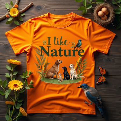 Typography Meets Nature Softstyle T-Shirt –