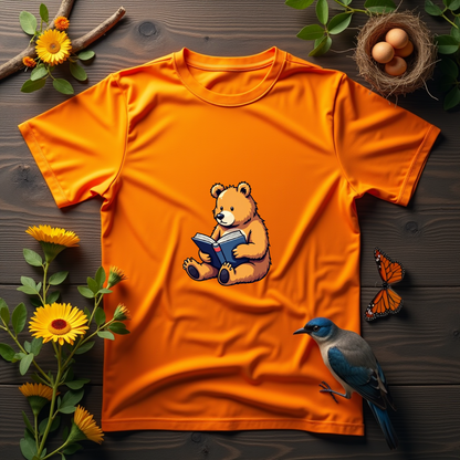 Bear Bookworm Softstyle T-Shirt