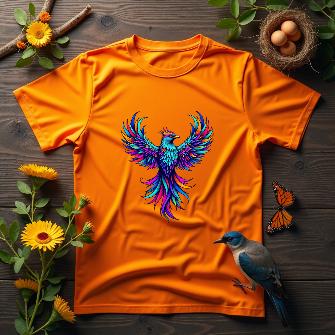 Bird adorned with swirling patterns Softstyle T-Shirt – Birds Lover's