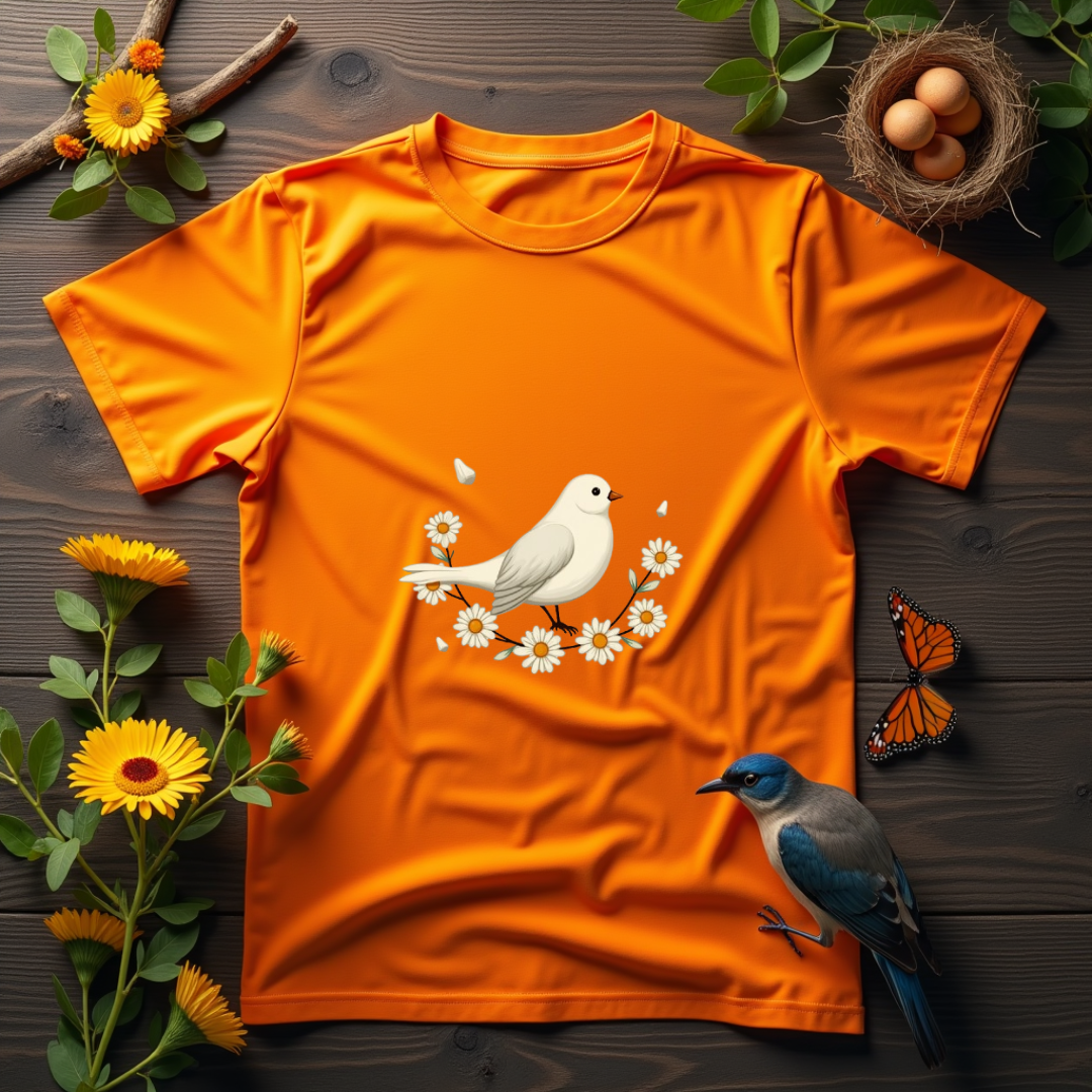 Serene Bird Softstyle T-Shirt – Birds Lover's