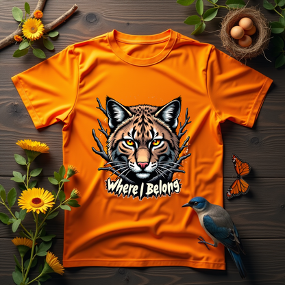 Wild Spirit Graphic Softstyle T-Shirt- Cat Lovers