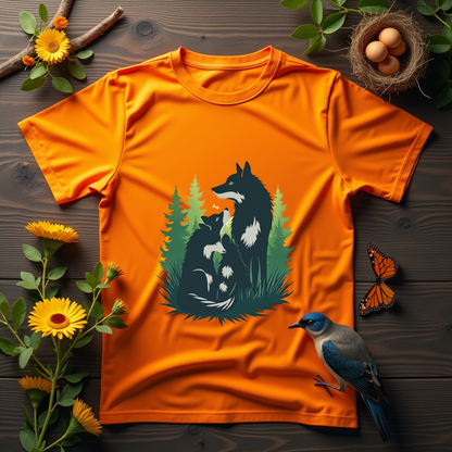 Wolf Nature Graphic Softstyle T-Shirt