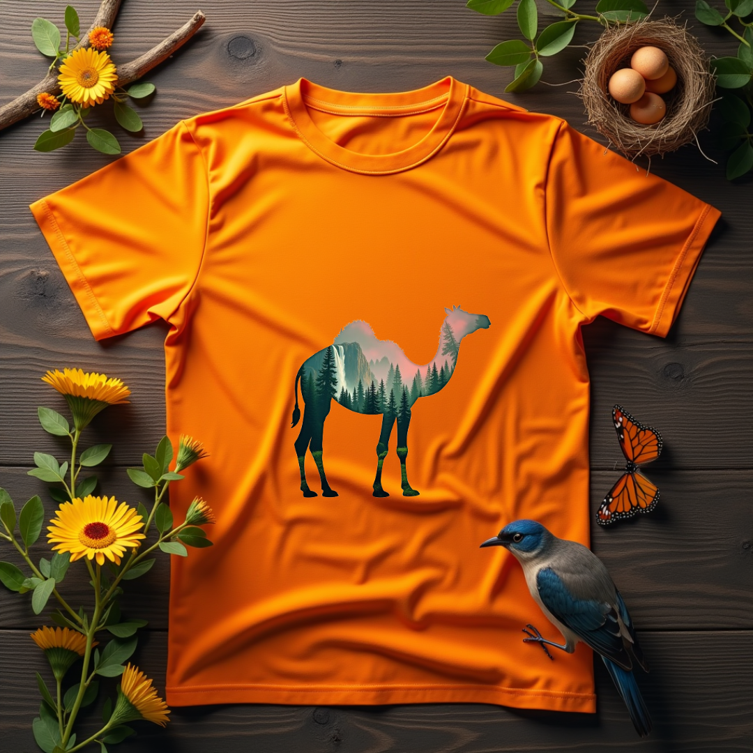 Nature's Camel Graphic Softstyle T-Shirt