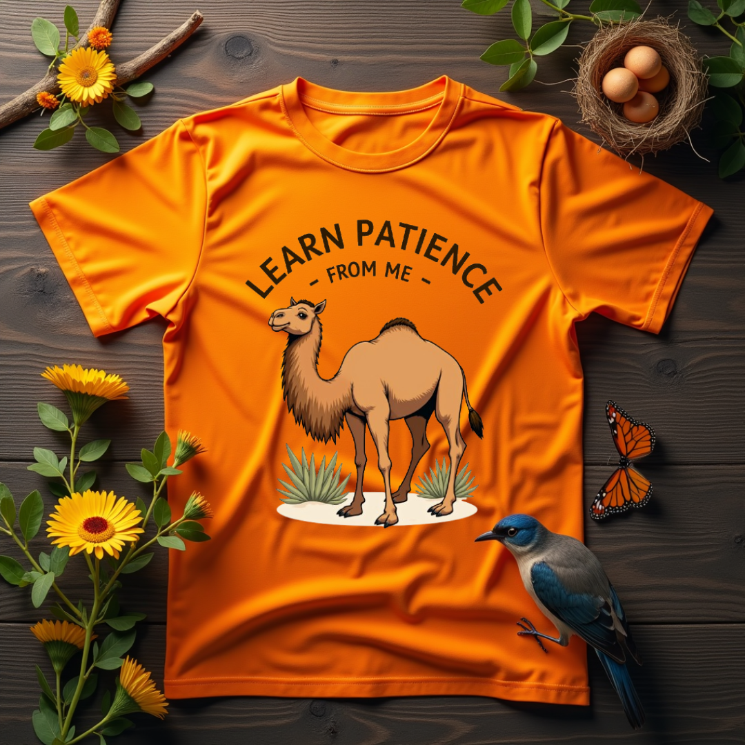 Patience Camel Graphic Softstyle T-Shirt