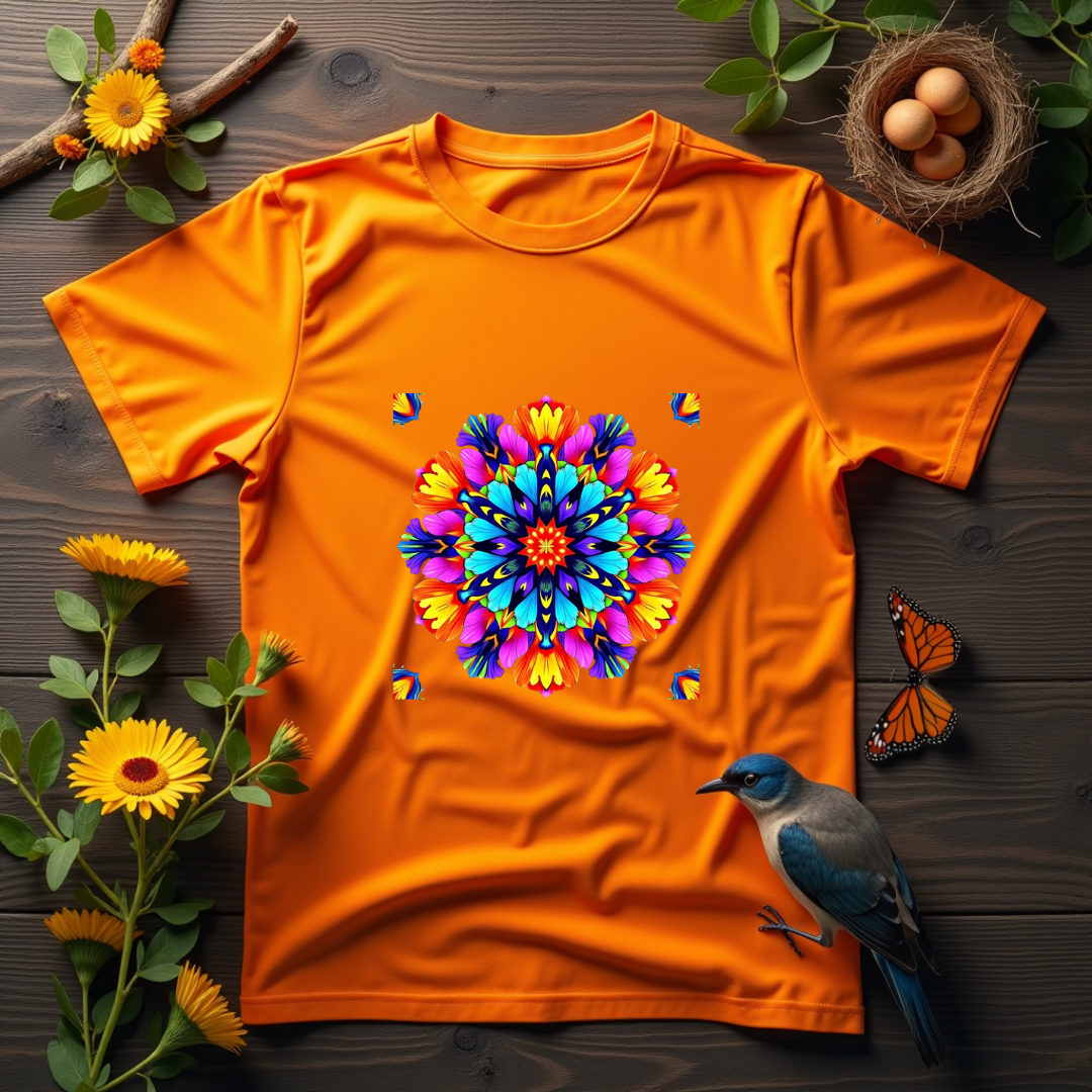 Psychedelic Harmony Graphic Softstyle T-Shirt