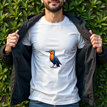 Bird Whisper Graphic Softstyle T-Shirt