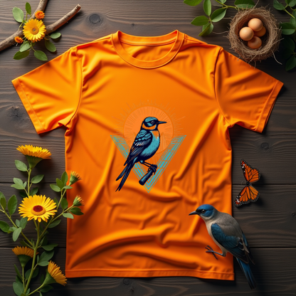 Bird, sunlights Graphic Softstyle T-Shirt – Birds Lover's Apparel